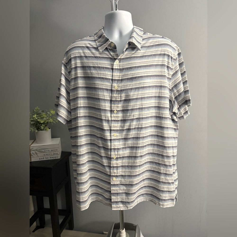 *NWT* Goodfellow & Co Men's Casual Striped Shirt - szXL (P7)